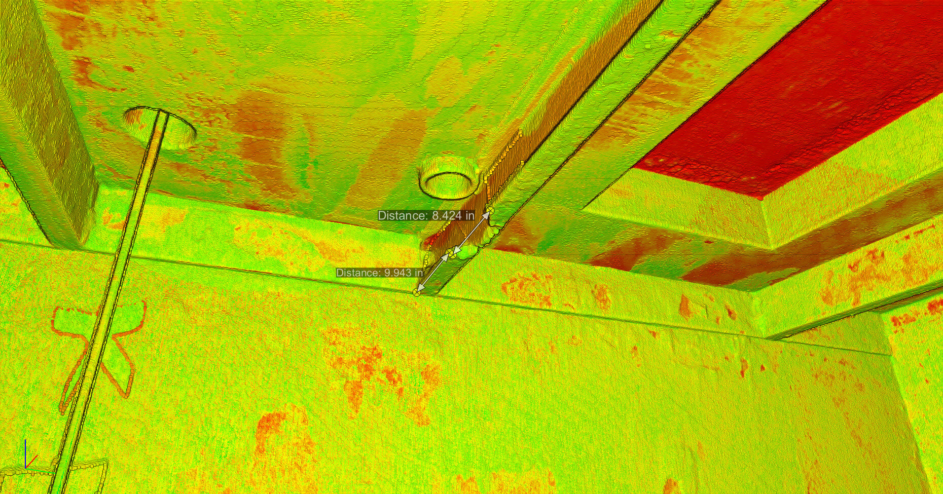 LiDAR Neon Color Scan